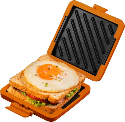 3‑Minute Microwave Toastie Maker – Sealed Hot Sandwiches in Minutes 🔥BUY 2 GET 20% OFF🔥